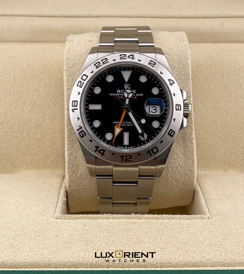 ROLEX EXPLORER II ACCIAIO 42MM