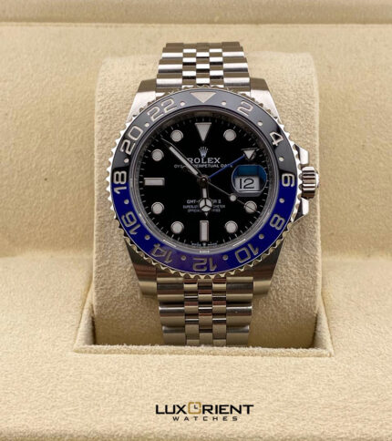 ROLEX GMT MASTER II ACCIAIO BATMAN