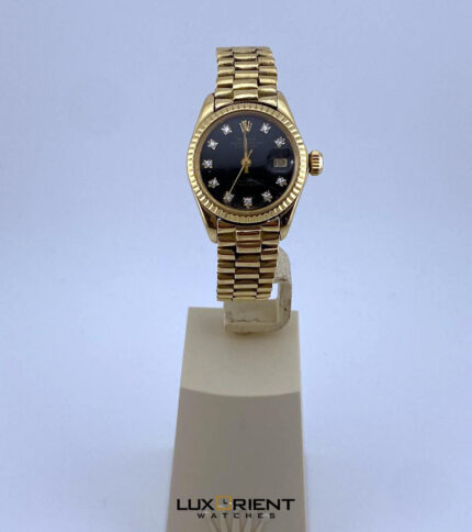 ROLEX DATEJUST ORO PLEXIGLASS 26MM
